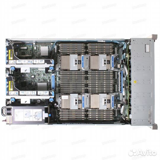 Сервер HP DL560 Gen8 5SFF E5-4657Lv2 256GB P420i