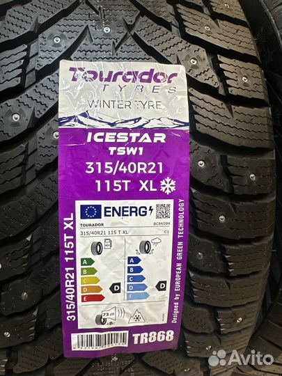 Tourador Ice Star TSW1 275/45 R21 и 315/40 R21 108T