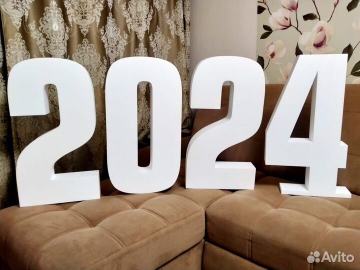 Объемные буквы и цифры