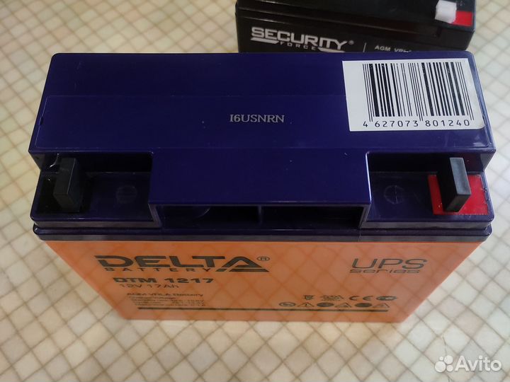 Аккумулятор 12v 17ah