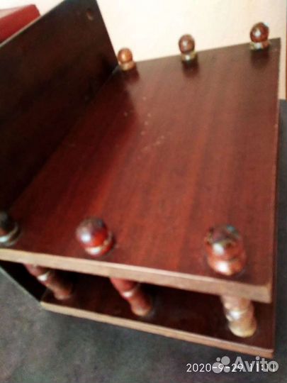 Полка, натуральное дерево, 80 год