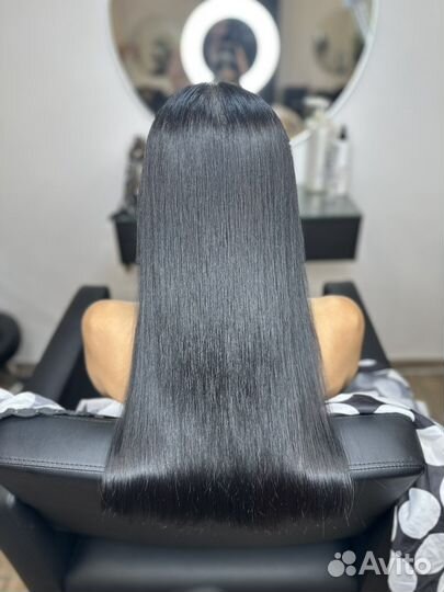 Кератиновое выпрямление