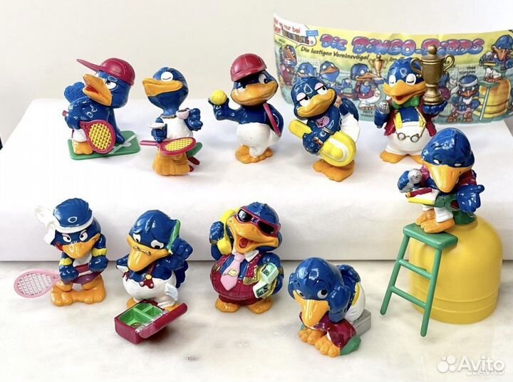 Вороны тенисные Киндер 90-х серия 1996 г