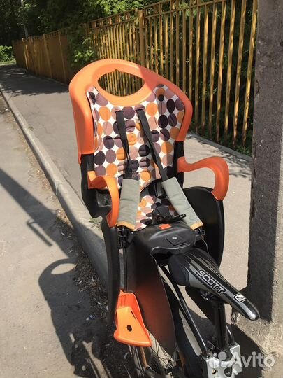 Велокресло bellelli детское