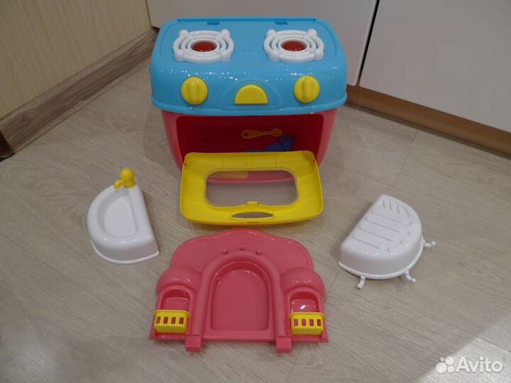 Игрушки от 1 года стигисы, кухня, коляски, кран