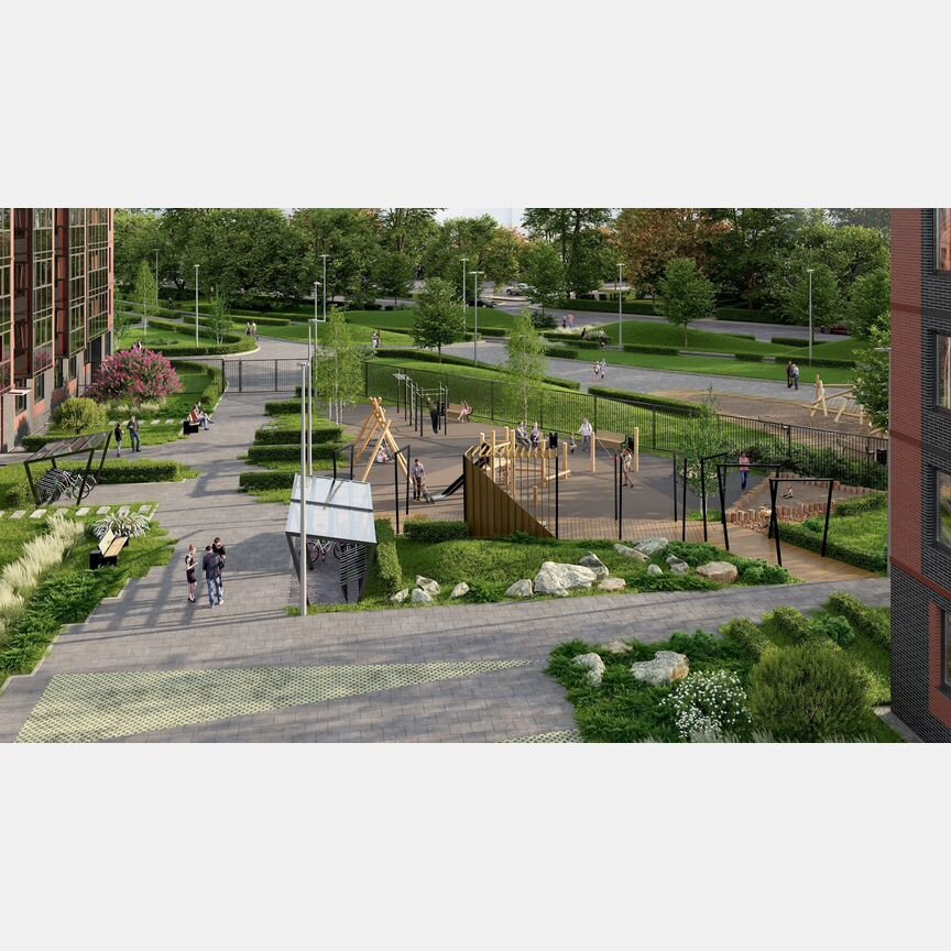 1-к. квартира, 37,5 м², 12/23 эт.
