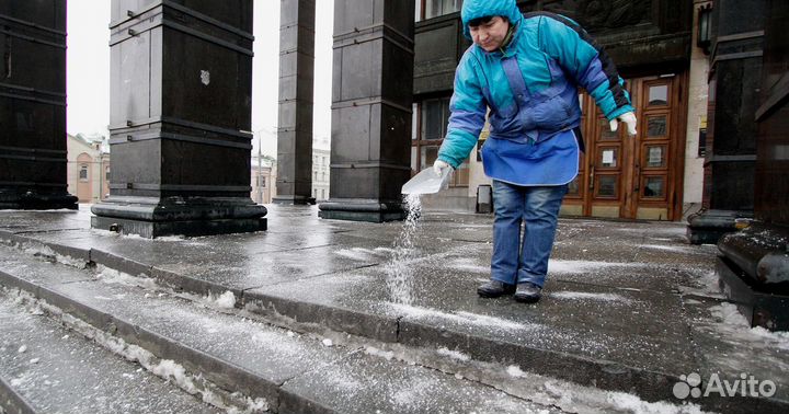 Соль техническая в мешках. Галит. Реагент. псс