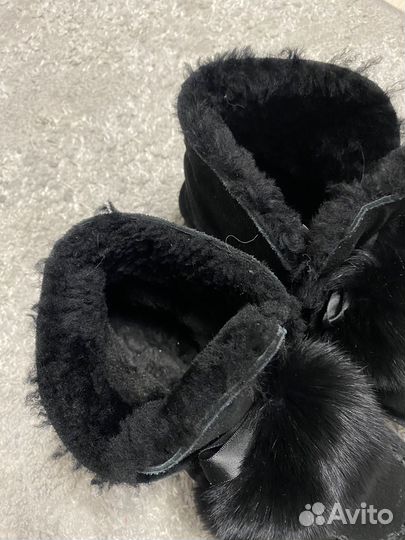 Угги женские 38 размер черные