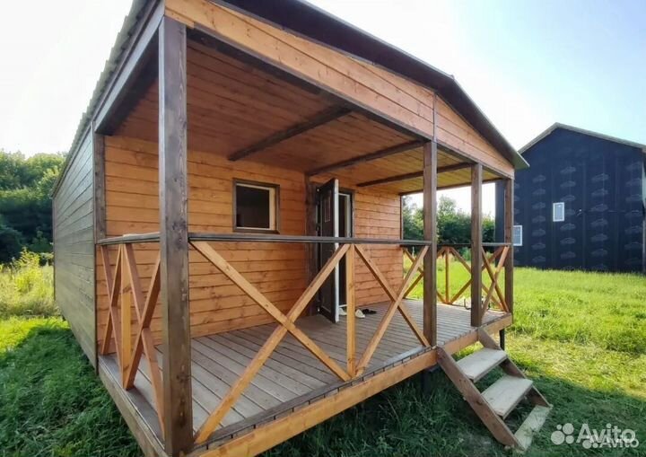 Баня двухмодульная 6х4,8 BY-4140