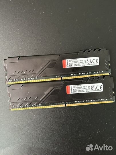 Kingston hyperx fury ddr4 16gb