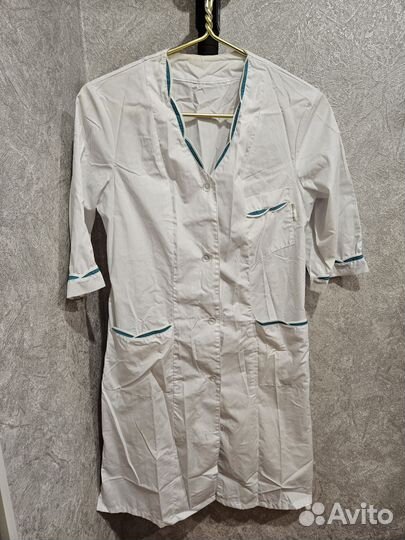 Медицинский халат женский, размер S (42-44)