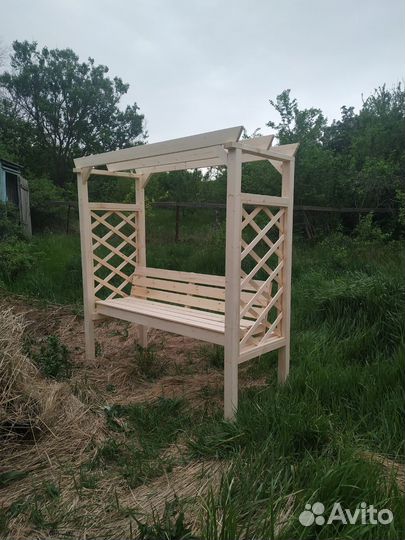 Пергола деревянная