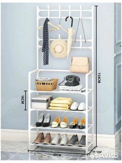 Обувница+вешалка