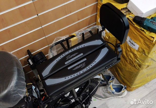 Багажник трансформер для электровелосипед, Б/у купить в Москве | Авито