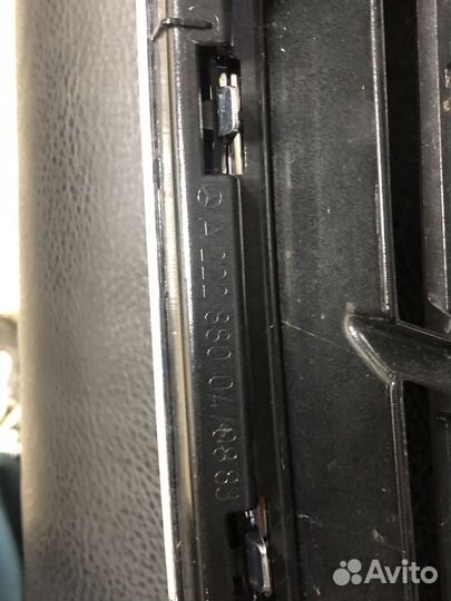 Решетка радиатора w222 камера и дистроник