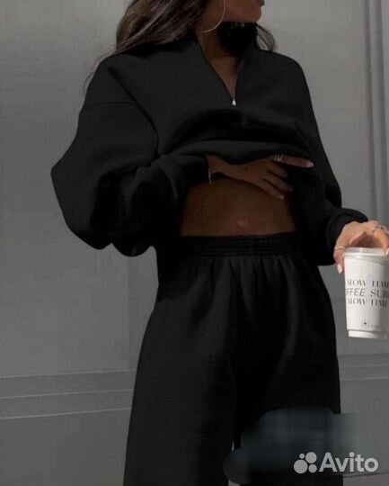 Спортивный костюм женский теплый