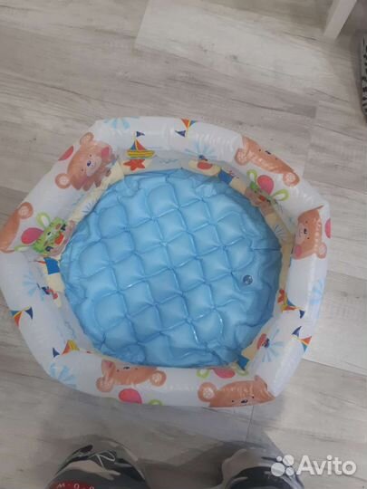 Детский надувной бассейн intex