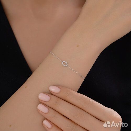 Браслет sokolov из золота, 1050330-3, р.18