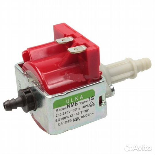 Насос моющего пылесоса, кофемашины ulka NME-1S