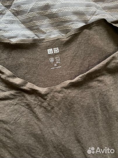 Легкая оверсайз футболка Uniqlo, XS