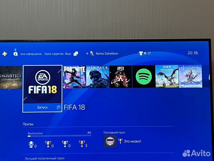 Sony playstation 4 PS4 с 2 джойстиками