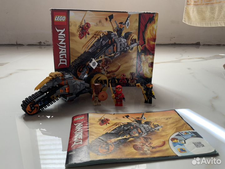 Lego Ninjago набор байк Кола