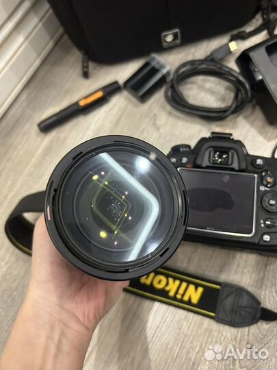 Зеркальный фотоаппарат Nikon d7000 + объектив