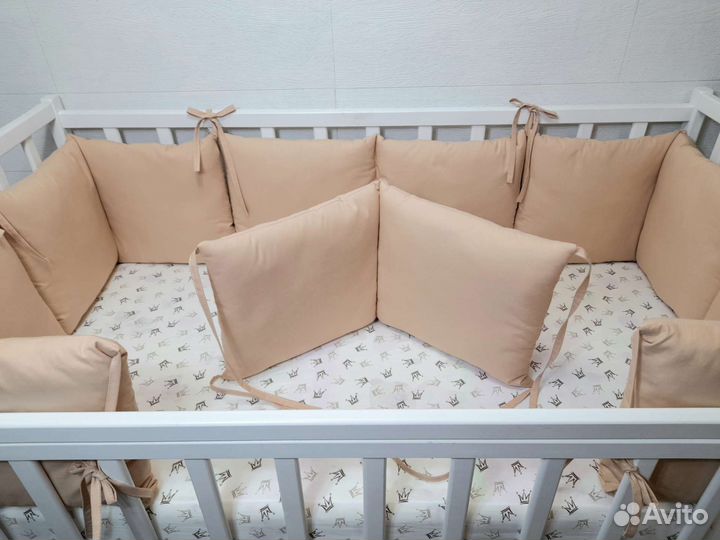 Бортики в детскую кроватку