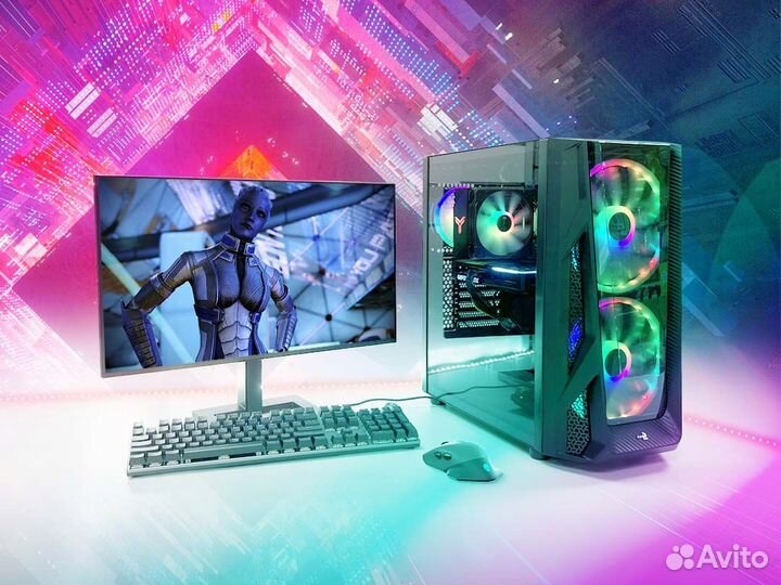Компьютер для игр intel core i9 RTX 3060Ti/4070Ti
