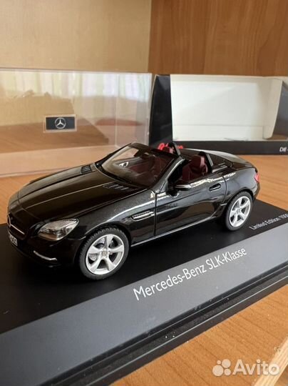 Модель mercedes slk 1:43 schuco
