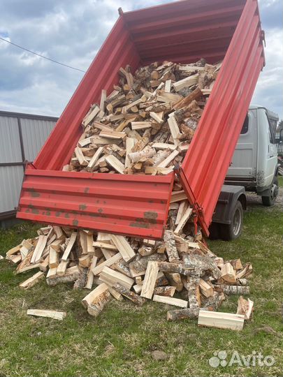 Дрова березовые колотые