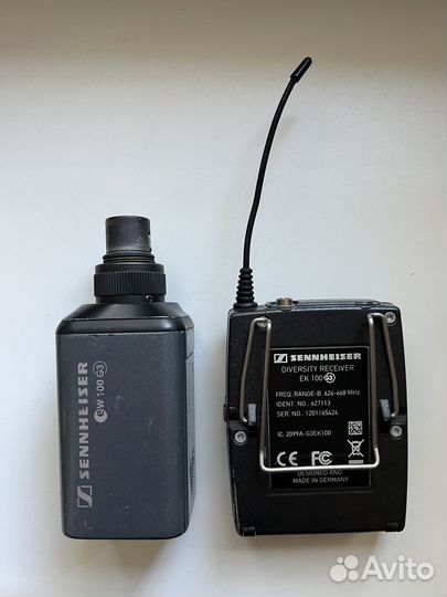 Sennheiser ew 100 g3 дипазон В