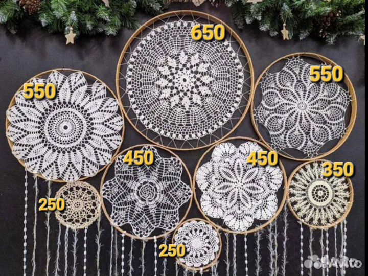 Кружевное панно