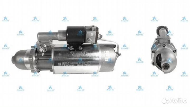 Стартер прамо 2501-3708000-21, 24V, 9.0kW