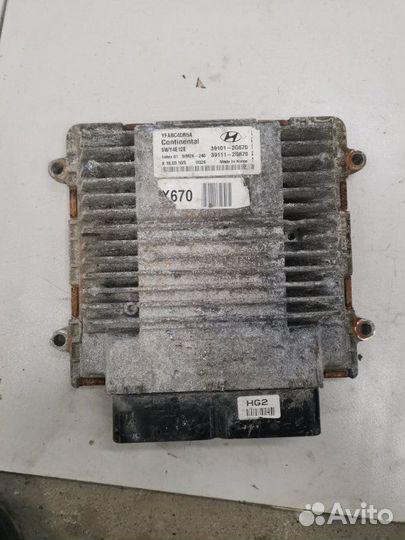 Блок управления двигателем Hyundai Sonata 6 седан
