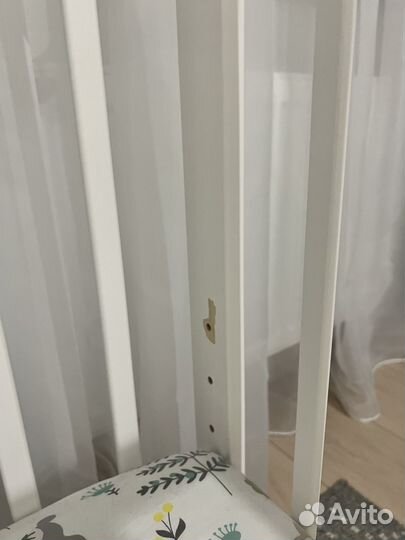 Кроватка для новорожденных приставная