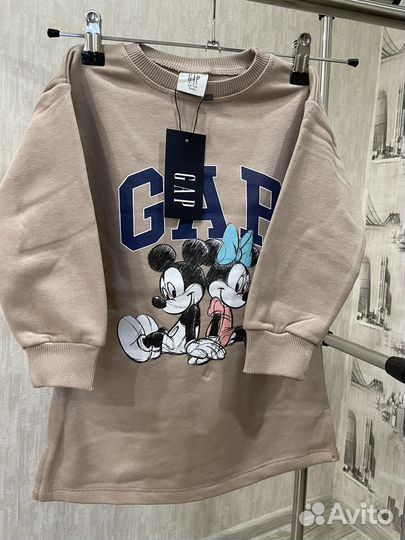 Платье туника gap для девочки 86 92 98 104 110