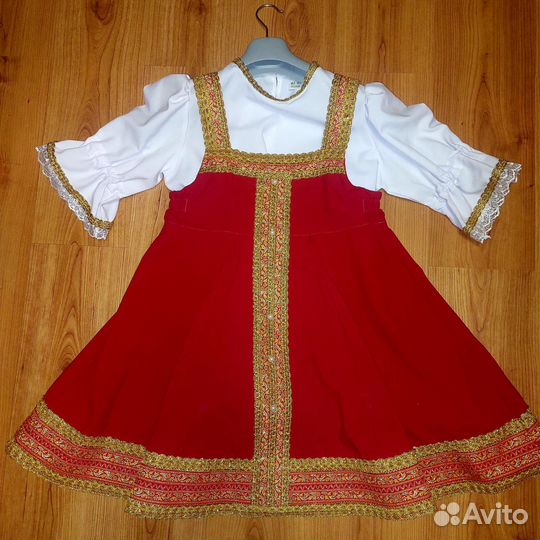 Русский народный костюм мужские и женские, прокат