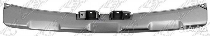 Накладка бампера renault sandero stepway 14-18
