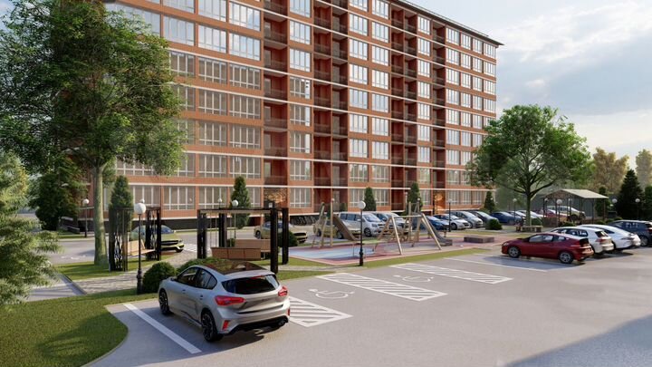 2-к. квартира, 71 м², 1/9 эт.