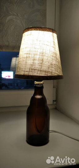 Лампа настольная.Светильник-ночник ручной работы