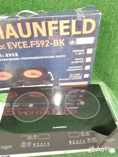 Электрическая варочная панель Maunfeld