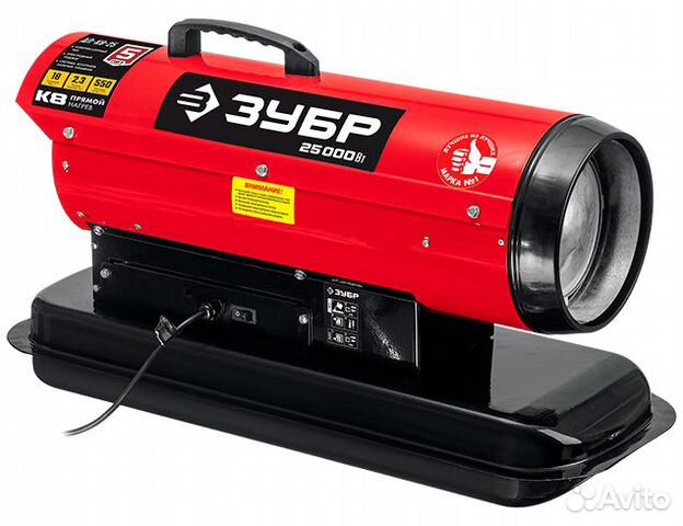 Тепловая дизельная пушка Зубр дп-К8-25 (25.0 кВт)