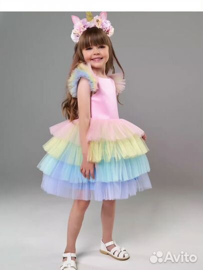 Платье для девочки 98