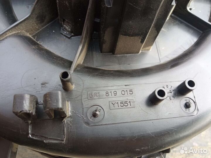 Вентилятор печки на volkswagen polo 2016 г