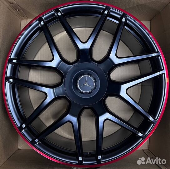 Кованые диски на Mercedes G class Генелдваген R22