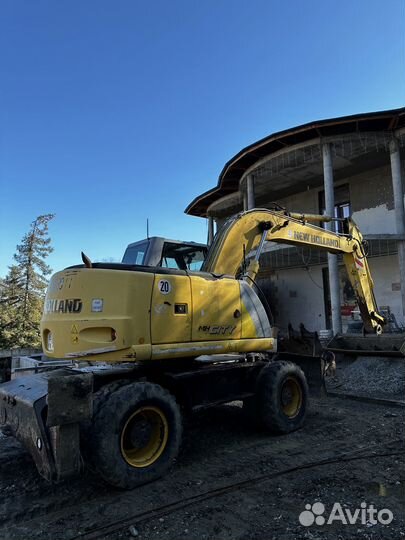 Колёсный экскаватор New Holland MH City, 2008