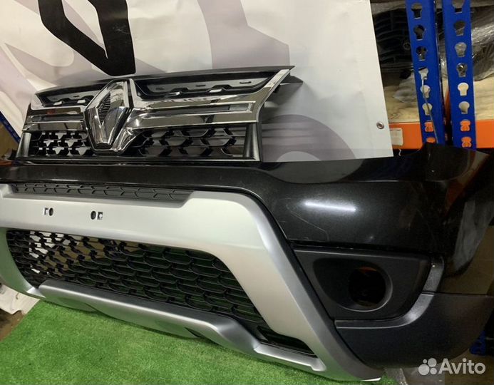 Бампер передний renault duster 2015-2020