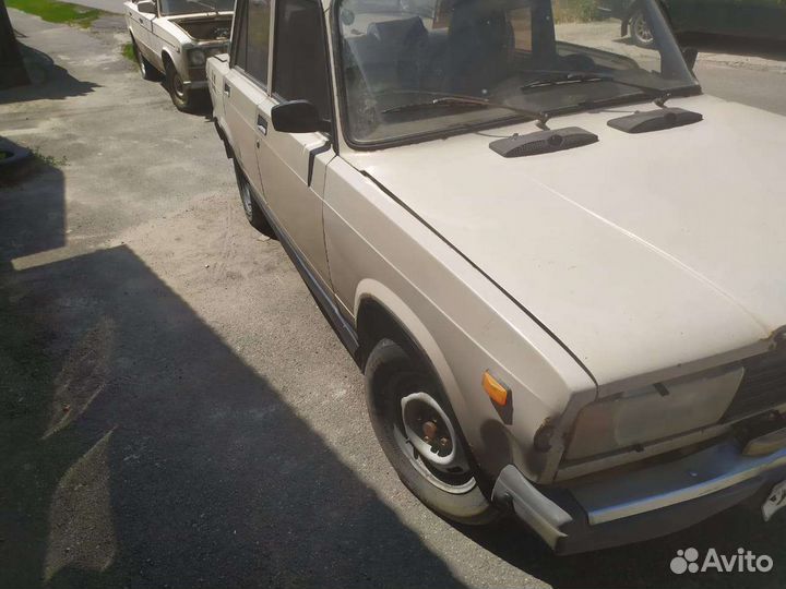 ВАЗ 2107 1.5 МТ, 1995, 23 500 км