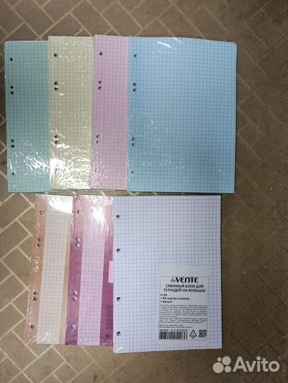 Тетрадь на кольцах a5 + сменные блоки